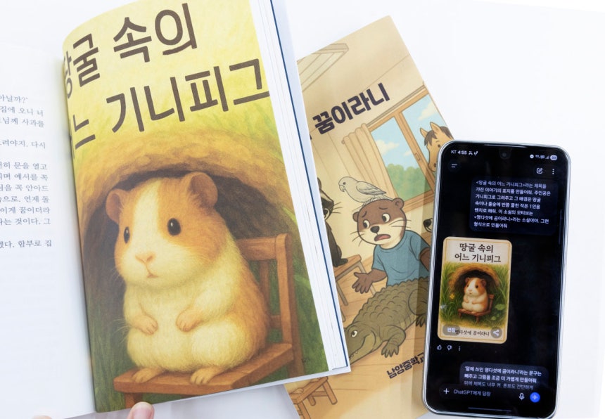 책 ‘열네 살의 꿈이라니’에는 자신을 동물화해 진로와 고민을 탐구해 본 학생들의 이야기가 담겼다. 박해윤 기자