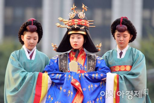 韩国再现大韩帝国皇帝皇后的嘉礼（婚礼）