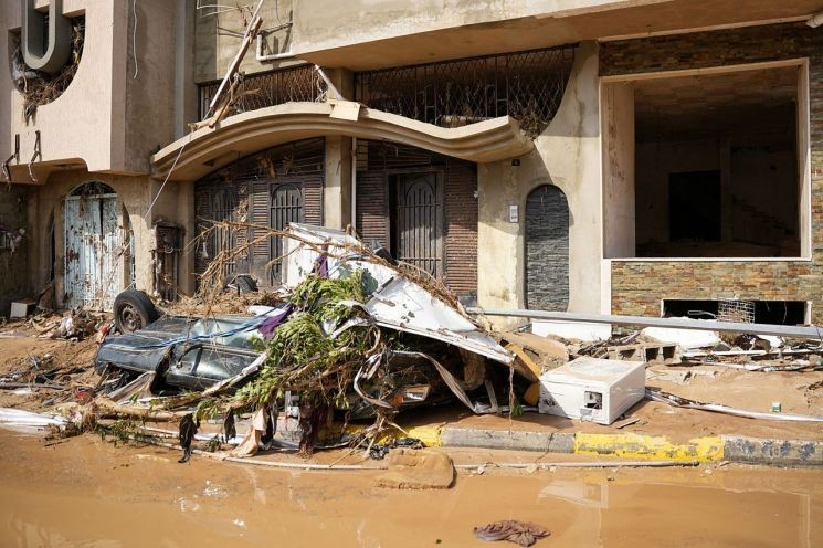 <b>리비아</b>, 대홍수로 1만3000여명 사망…최대 2만명 이를 수도