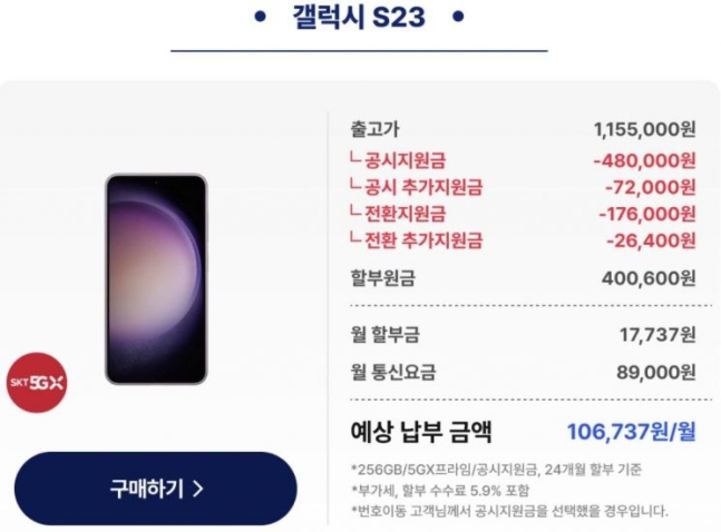 SK텔레콤, 전환지원금 최대 32만원…공시지원금도 확대