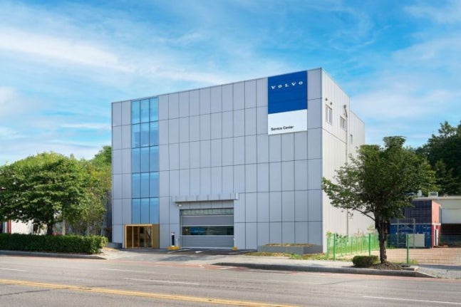 Volvo Korea Hanam Service Center Landscape