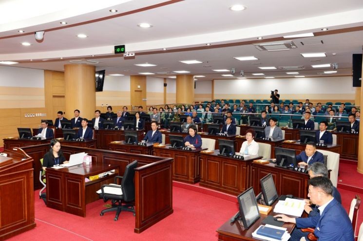 광양시의회, 제328회 <b>정례회 개회</b>