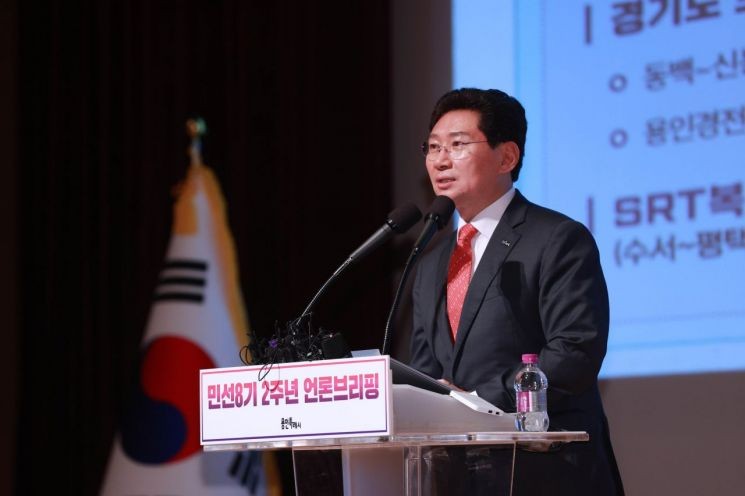<b>이상일 용인시장</b> "특례시 넘어 광역시급 공간계획 마련"