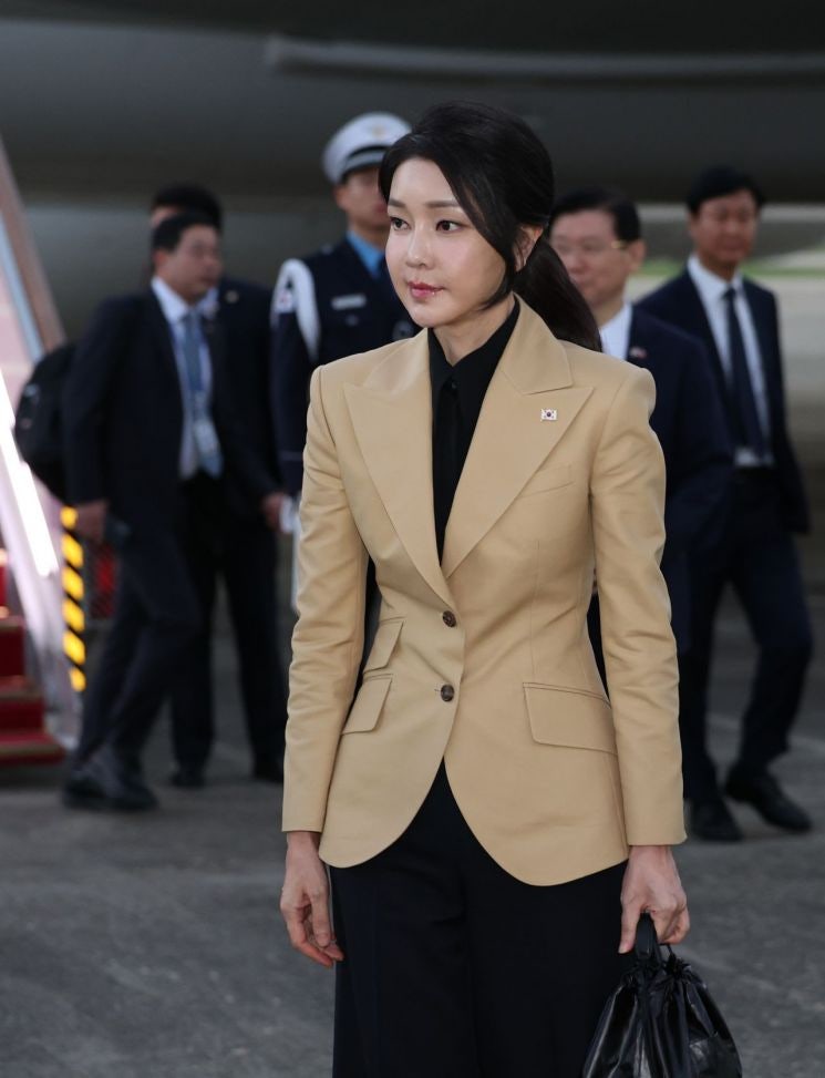 野, <b>법사위</b> 국감<b>증인</b>에 김건희 <b>여사</b> 단독채택