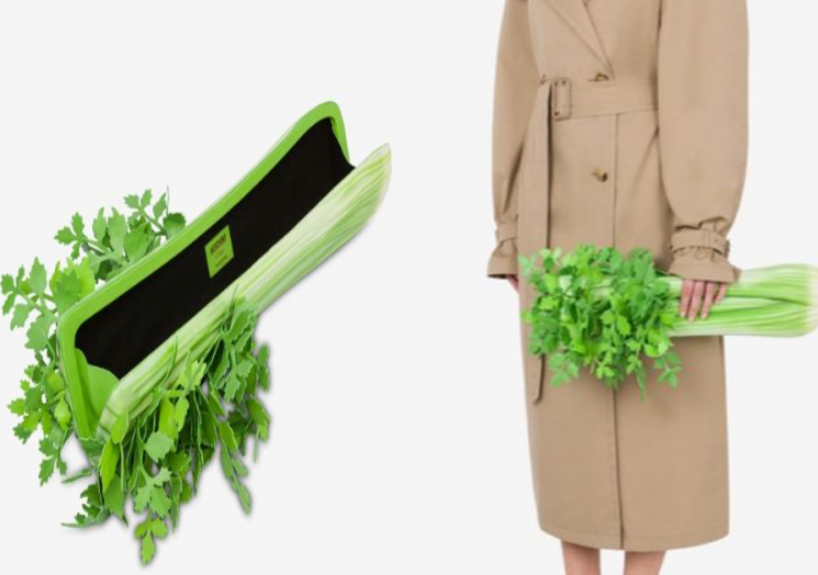 It was reported that Moschino, an Italian luxury brand known for its unique designs, recently introduced a bag called the 'Sedano Bag.' [Photo Source: Moschino]