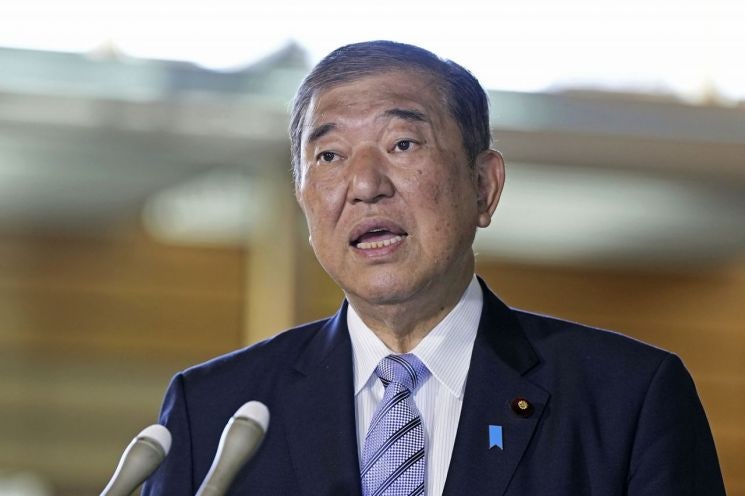日 <b>이시바</b>, <b>총리 재선출</b>…30년만 중의원 결선투표 거쳐
