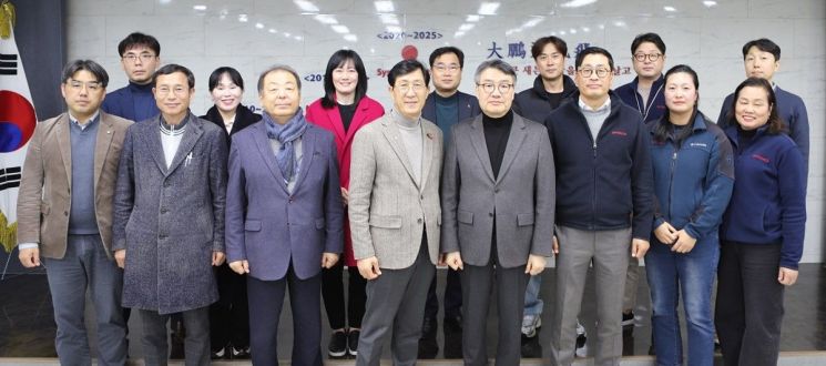 박상철 사설 바카라 총장, 산학 협력(주)옵토닉스 방문