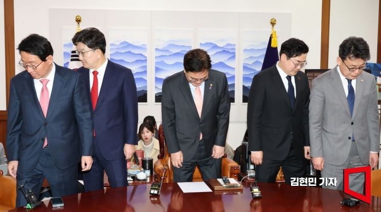 여야 <b>국정협의회</b> <b>파행</b>…<b>연금개혁</b> 소득대체율 평행선