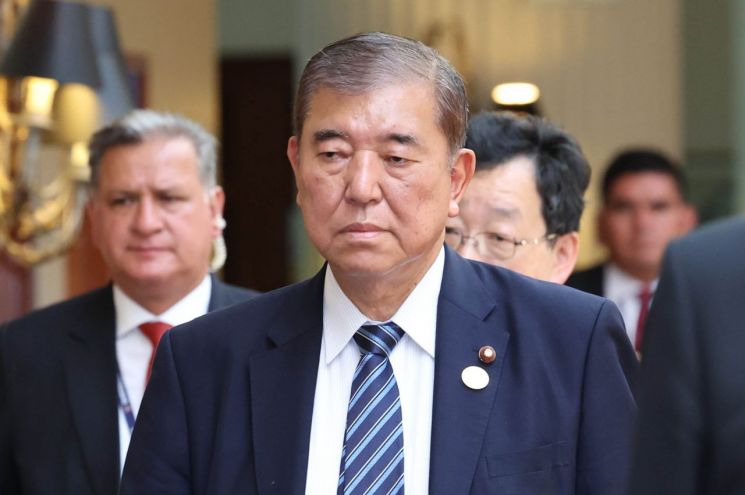 이시바 시게루 일본 총리.연합뉴스