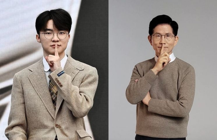 김문수 국민의힘 대선 후보가 공식 홍보물에서 e스포츠계 슈퍼스타 '페이커' 이상혁의 시그니처 포즈를 따라 한 것과 관련해 페이커의 소속 구단인 T1 측이 선을 긋는 입장을 내놨다.김문수 SNS
