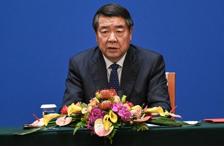 허리펑 중국 국무원 부총리.연합뉴스