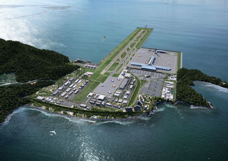 가덕도신공항 조감도.부산시 제공