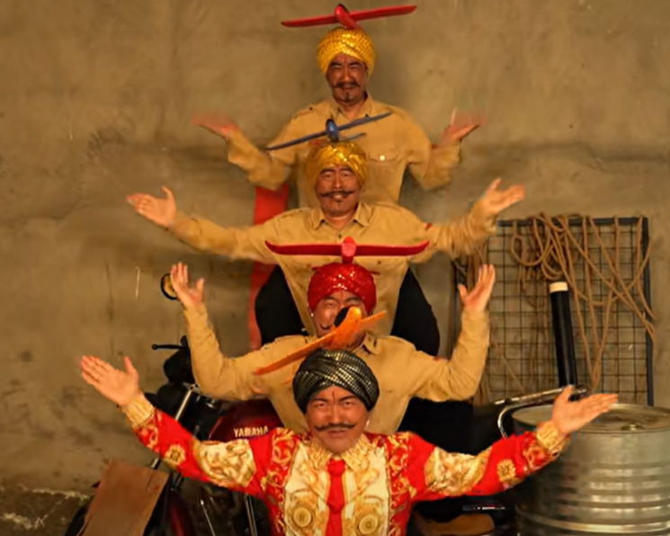 Parody song mocking the downing of an Indian fighter jet. Wanghong TikTok