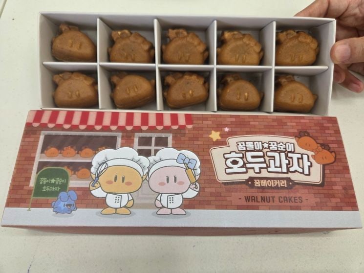 꿈돌이 맛잼시리즈 3탄 , '<b>꿈돌이 호두과자</b>' 출시