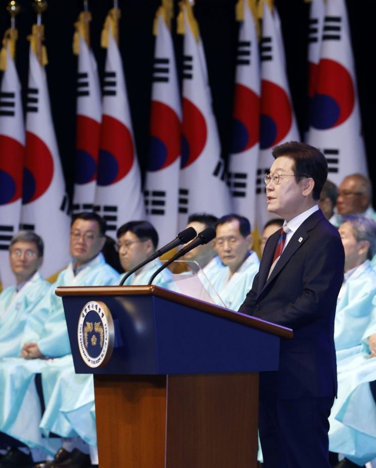 [전문] <b>이재명</b> 대통령 제80주년 <b>광복절</b> 경축사