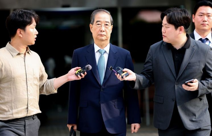 <b>한덕수 구속심사</b> 3시간반 만에 종료…이르면 오늘밤 <b>결과</b>