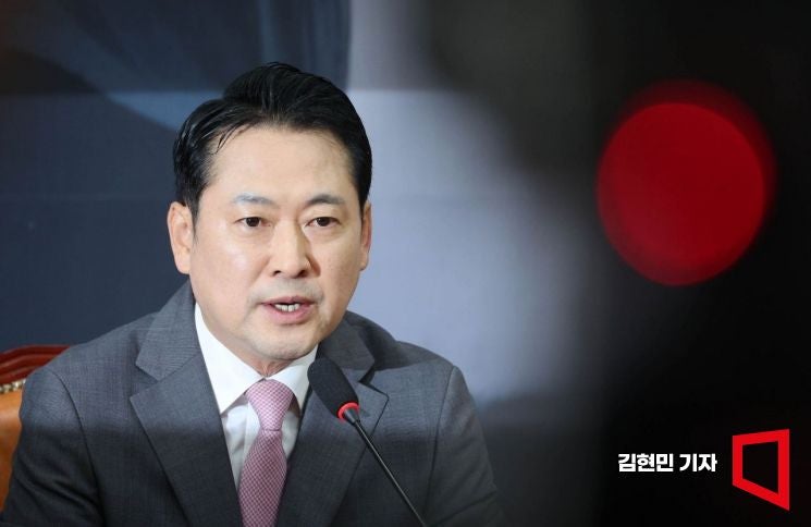 <b>장동혁</b>, <b>조희대 회동설</b>에 "민주당, 조작된 음성으로 대국민 사기극"