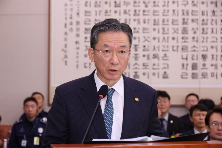 <b>정성호</b> 법무장관 "<b>형사사법제도 개혁</b> 완수로 사명 다할 것"