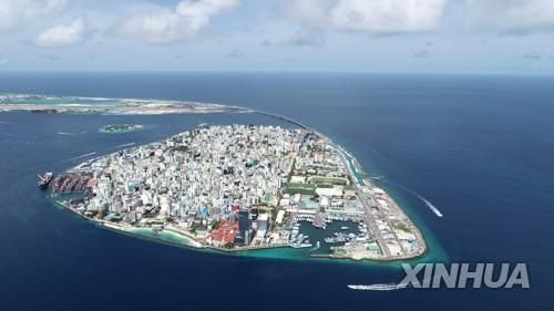 인도양 섬나라 몰디브. 신화연합뉴스 제공