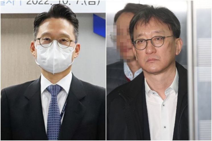 채상병특검, '수사방해' <b>김선규</b>·송창진 前공수처 부장검사 <b>구속영장</b> 청...