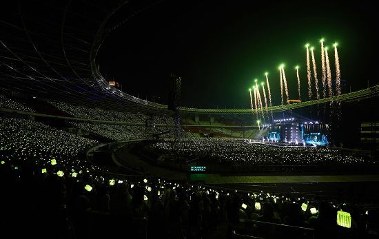 NCT DREAM 월드 투어 'THE DREAM SHOW' 전경. 사진제공=SM엔터테인먼트