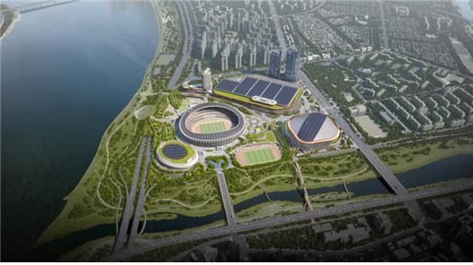 잠실 스포츠·MICE 복합공간 조성사업 조감도. 연합뉴스