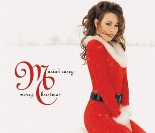 1994년 발매된 머라이어 캐리의 '메리 크리스마스' 앨범 표지. 소니뮤직