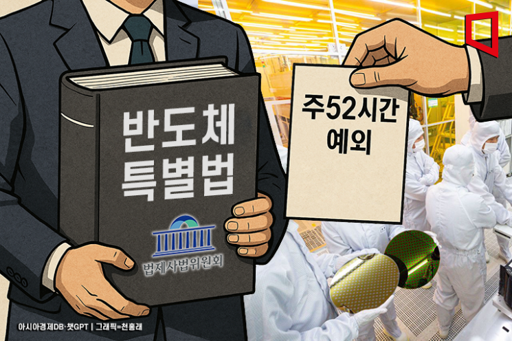 '주52시간 예외' 빠진 <b>반도체</b>특별법 법사위 통과
