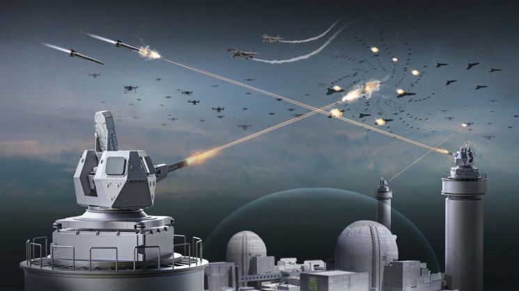 CIWS-II는 함정용 외에도 지상용까지 개발한다는 계획이다.사진=LIG넥스원.