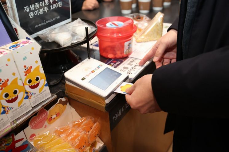 화성시가 정부의 민생회복 소비쿠폰 집행 평가에서 최우수 지자체로 선정됐다.한 소비자가 전통시장에서 민생회복 소비쿠폰으로 물품을 구매하고 있다.화성시 제공