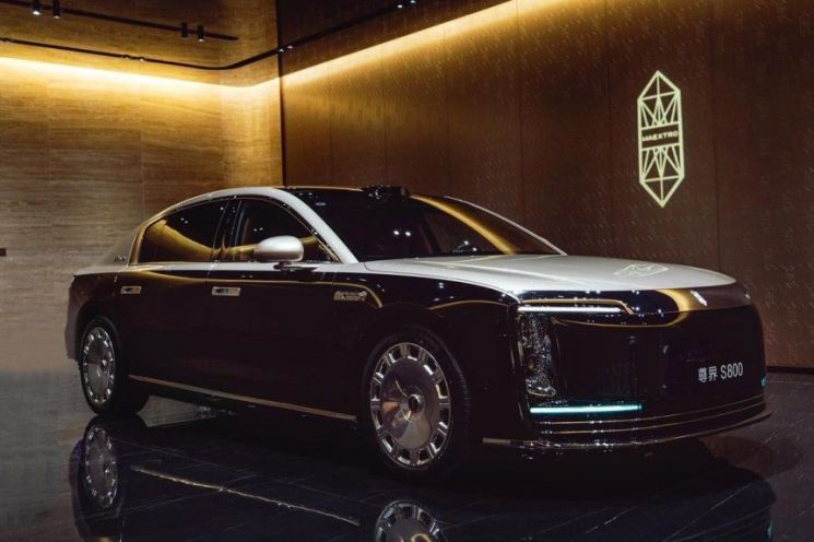 화웨이 럭셔리 세단 마에스트로 S800.연합뉴스