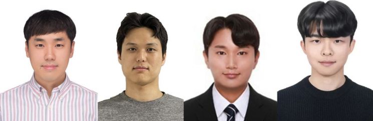 연구진,(좌측부터) 주경돈 교수,김진혁 연구원(제1저자),방재훈 연구원,<a href=