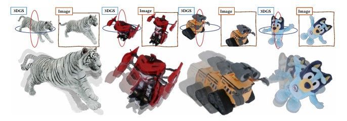 개발된 AI 모델의 기능.3D 캐릭터의 자세를 빨간박스 안의 캐릭터의 자세로 바꿀 수 있다.