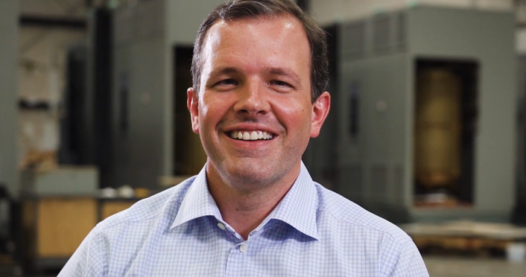 미국 루이지애나주 민든의 중소기업 파이버본드의 최고경영자 그레이엄 워커.파이버본드 유튜브