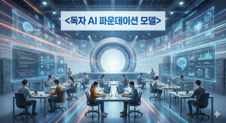 30일 독자 AI 파운데이션 모델 프로젝트 1차 발표회가 코엑스에서 진행된다.이미지=제미나이 생성