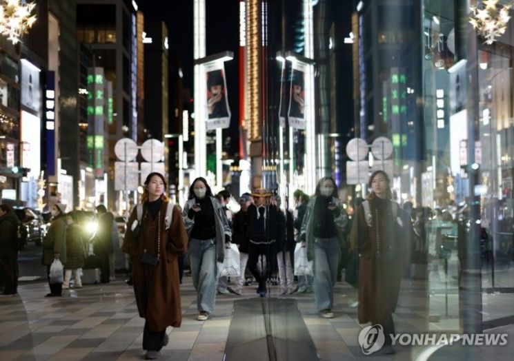 일본 도쿄 긴자 거리.EPA 연합뉴스