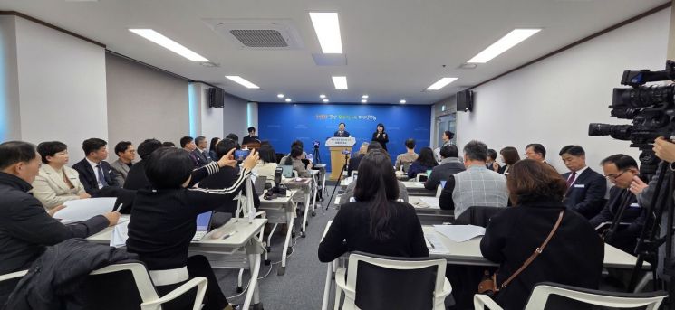 설동호 대전교육감(사진=모석봉 기자)