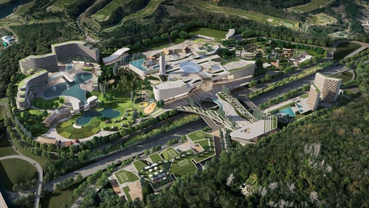 '그랜드 스타필드 광주' 조감도. 광주시 제공