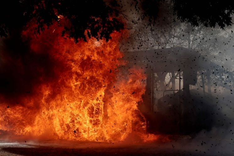 "도시가 불바다 됐다" 하루 60명 사망…월드컵 앞두고 '초비상'