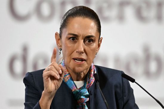 클라우디아 셰인바움 멕시코 대통령. AFP연합뉴스
