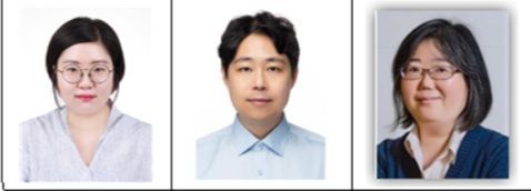 연구진 사진. (왼쪽부터) 강미선(제1저자, KBRI), 채세현(교신저자, 강원대), 김정연(주교신저자, KBRI). KBRI 제공