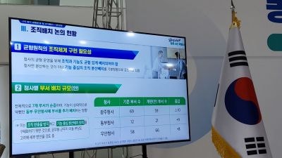 <b>전남광주</b><b>특별시 조직개편</b>안 공개…<b>광주</b> 줄이고 동부·무안 기능 강화