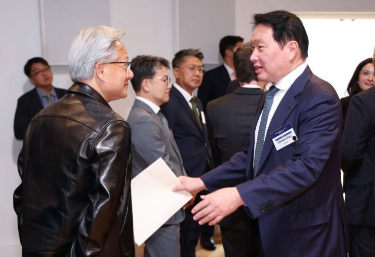 엔비디아, SK와 5000억달러 AI 동맹