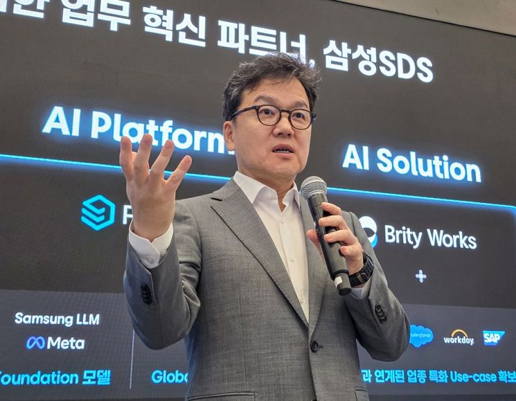 이준희 삼성SDS 대표. 삼성SDS