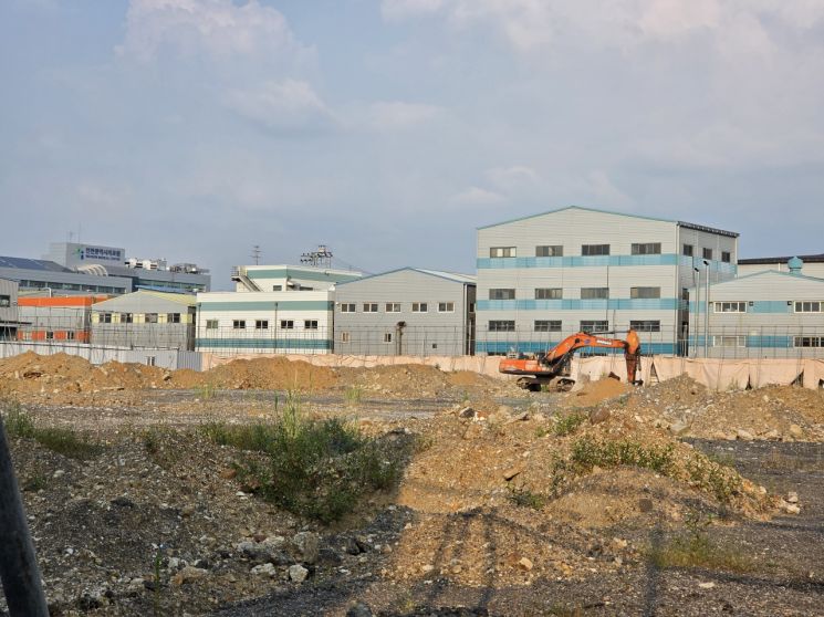 인천 미추홀구 도화동에 들어설 최대 80MW 규모의 데이터센터가 착공을 앞둔 모습.서소정 기자.