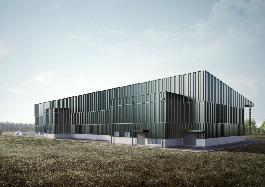 경북 안동시에 설립될 '소주스토리 안동소주 스마트팩토리' 조감도 /사진 제공=CJ올리브네트웍스