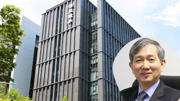 황성엽 제7대 금융투자협회장 당선인과 신영증권 전경 /그래픽=류수재 기자