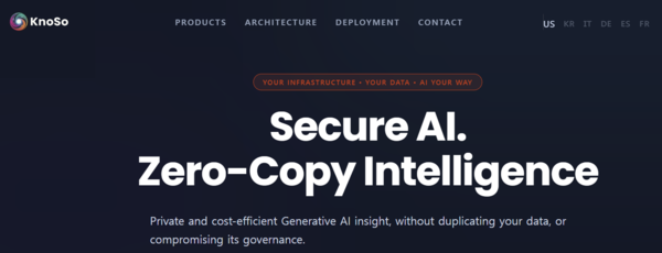 파수의 미국 법인과 합병하는 미국 AI 전문 기업 컨실릭스의 홈페이지 /사진=컨실릭스 홈페이지 캡처