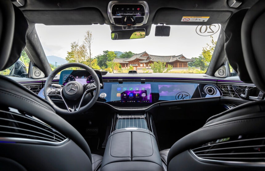 더 뉴 메르세데스-벤츠 S 580 4MATIC Long 인테리어. /사진 제공=벤츠코리아