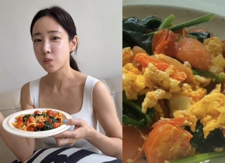 최희가 저속노화와 다이어트에 좋은 아침 식단을 공개했다.[사진=최희 SNS]